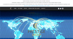 Desktop Screenshot of prestigegroup.it